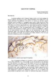 Sagunto y Roma
