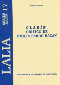 Clarín, crítico de Emilia Pardo Bazán