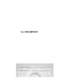 La inscripción del Arco [de Medinaceli]