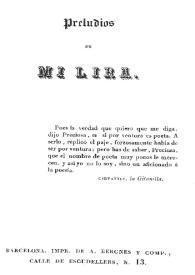 Preludios de mi lira