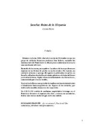 Sancha : Reina de la Hispania
