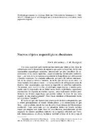 Nuevos objetos arqueológicos ebusitanos