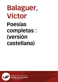 Poesías completas : (versión castellana)