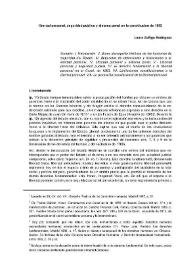Libertad personal, seguridad pública y sistema penal en la Constitución de 1993