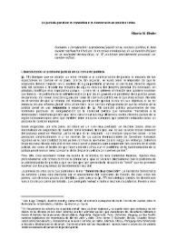 La justicia penal en la transición a la democracia en América Latina