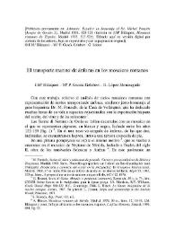 El transporte marino de ánforas en los mosaicos romanos