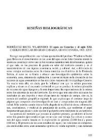 RODRÍGUEZ BRITO, Wladimiro : El agua en Canarias y el siglo XXI. Cabildo Insular De Gran Canaria, Gran Canaria, 1995, 129 pp.