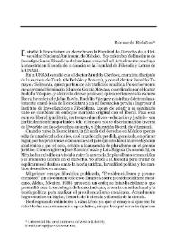 Testimonios sobre la Filosofía del Derecho contemporáneo en México
