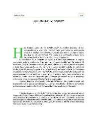 ¿Qué es el feminismo?