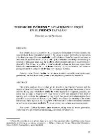 Turismo de invierno y estaciones de esquí en el Pirineo catalán