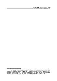 Corrupción, democracia y responsabilidad política