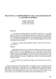 Decadencia y resurgimiento del ganado equino en la Región de Murcia