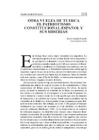 Otra vuelta de tuerca. El patriotismo constitucional español y sus miserias