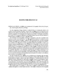ORTEGA VALCÁRCEL, J. (2000) : Los horizontes de la Geografía. Teoría de la Geografía, Ariel Geografía, Barcelona, 604 pp.