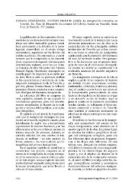 ZAPATA HERNÁNDEZ, VICENTE MANUEL (2002) : La inmigración extranjera en Tenerife. Ed. Área de Desarrollo Económico del Cabildo Insular de Tenerife....