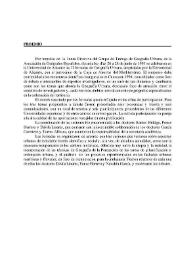 Proemio [Jornadas de Geografía Urbana 2ª. 1995. Alicante)