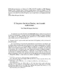 El 'despotes theron' en Etruria y en el mundo mediterráneo
