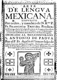 Arte de lengua mexicana