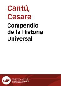 Compendio de la Historia Universal