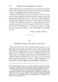 Cristóbal Colón y la Fiesta de la raza