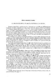 La recepción de la filosofía ilustrada en España