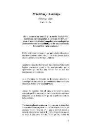 El bofetón y el ombligo : (monólogo teatral)