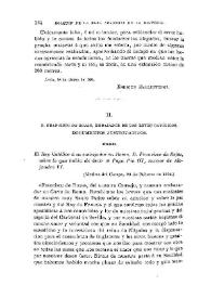 D. Francisco de Rojas, embajador de los Reyes Católicos. Documentos justificativos.[XXXII-XLV]