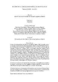 Boletín de la Asociación Española de Orientalistas. Volumen 39 (2003). Preliminares e índice
