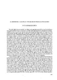 1616 : Anuario de la Sociedad Española de Literatura General y Comparada. Vol. IX (1995). Referencias