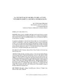 La historicidad de los relatos del Antiguo Testamento según la moderna historiografía