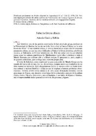 Sobre la Grecia clásica