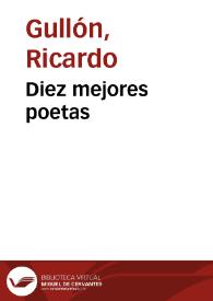 Diez mejores poetas