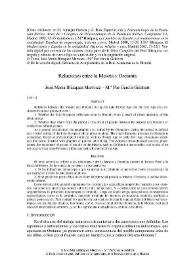 Relaciones entre la Meseta y Oretania