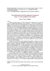 Una colonización mítica de España tras la guerra de Troya. El ciclo legendario de los 'nostoi'