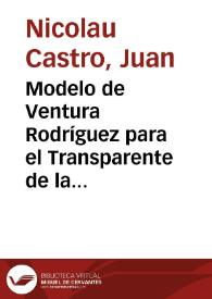 Modelo de Ventura Rodríguez para el Transparente de la Catedral de Cuenca