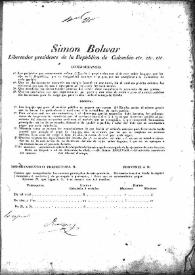 Decreto de 23 de diciembre de 1828-18º certificando el precio de los bagajes que tomen para los servicios públicos