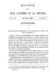 Cartas inéditas referentes al sitio, bombardeo y destrucción de San Sebastián