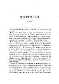 Noticias. Boletín de la Real Academia de la Historia, tomo 31 (noviembre 1897). Cuaderno V