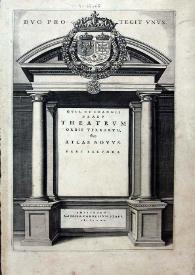 Theatrum orbis terrarum sive atlas novus in quo tabulae et descriptiones omnium regionum