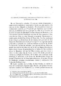 San Miguel de Escalada. Documento apócrifo del siglo XII. Auténticos del XIII