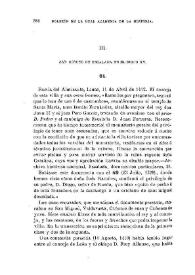 San Miguel de Escalada en el siglo XV