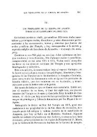 Los Templarios de la Corona de Aragón. Índice de su cartulario del siglo XIII