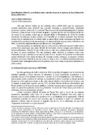 Juan Bautista Alberdi y su reflexión sobre América durante el régimen de Juan Manuel Rosas : (1835-1852)