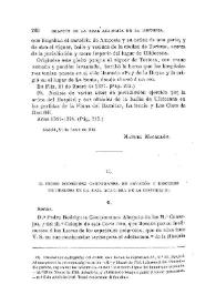 D. Pedro Rodríguez Campomanes. Su petición y discurso de ingreso en la Real Academia de la Historia