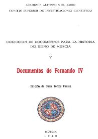 Documentos de Fernando IV