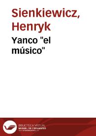 Yanco 'el músico'