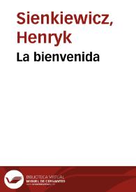 La bienvenida