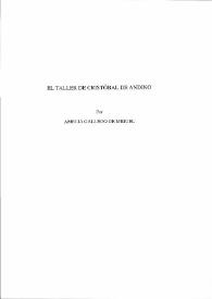 El taller de Cristóbal de Andino