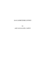 Manuscritos relojeros