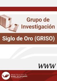 Grupo de Investigación Siglo de Oro (GRISO)